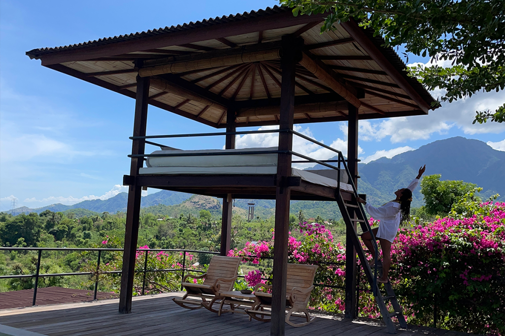 Sabine à la Villa Jahe – Sumberkima Hill Retreat Bali